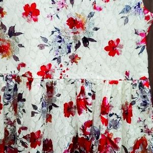 Children's Place Girls Floral Summer Dress